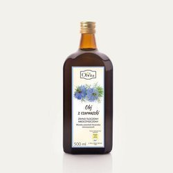 Olej z czarnuszki zimnotłoczony nieoczyszczony Ol'Vita
