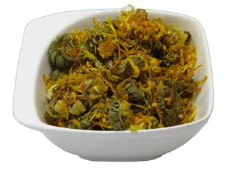 Nagietek koszyczek kwiat nagietka Dukatki