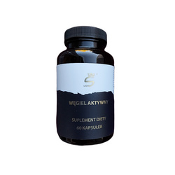 Węgiel aktywny 60 kapsułek suplement diety