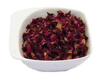 Płatki róży czerwone  Dukatki