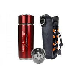 Jonizator wody Water Flask czerwony 0,38l + etui gratis!