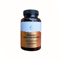 Witamina C-kwas L-askorbinowy 60 kapsułek suplement