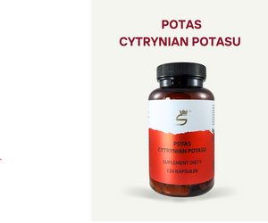 Cytrynian Potasu 120 kapsułek suplement