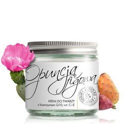 Krem naturalny do twarzy z opuncją figową