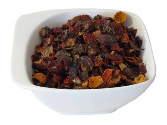 Dzika Róża owoc skórka bez pestek Dukatki