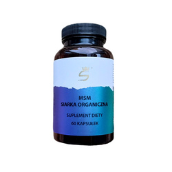 MSM siarka organiczna 60 kapsułek suplement
