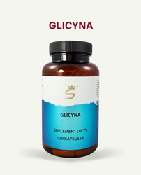 Glicyna 120 kapsułek suplement